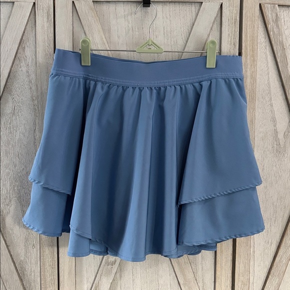 Blue Layered Athletic Skort - Picture 1 of 9